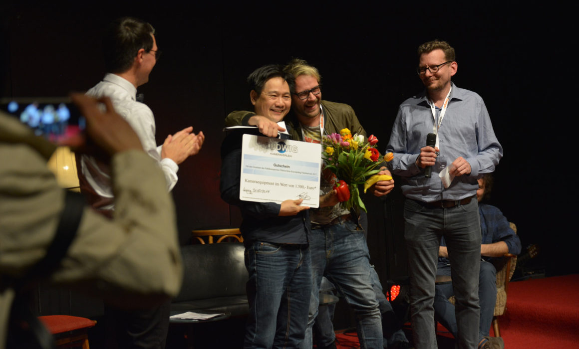 Preisverleihung beim Kurzsuechtig Filmfestival